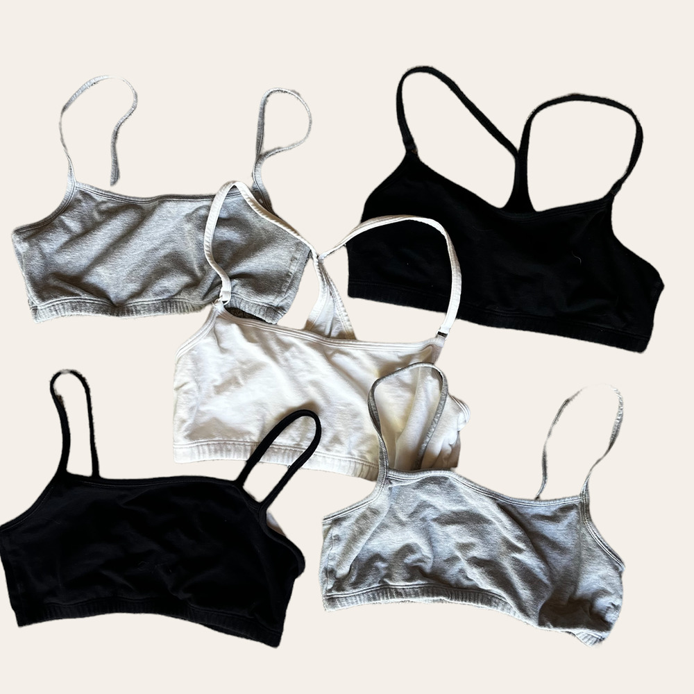 Fruit of The Loom Spaghetti Strap Sports Bras (5) Size S
